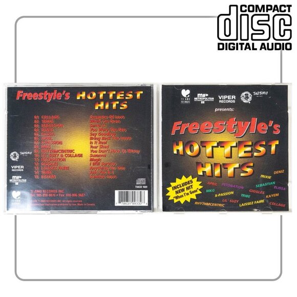 Viper Records Freestyle's Hottest Hits - Music CD - Picture 2 of 2
